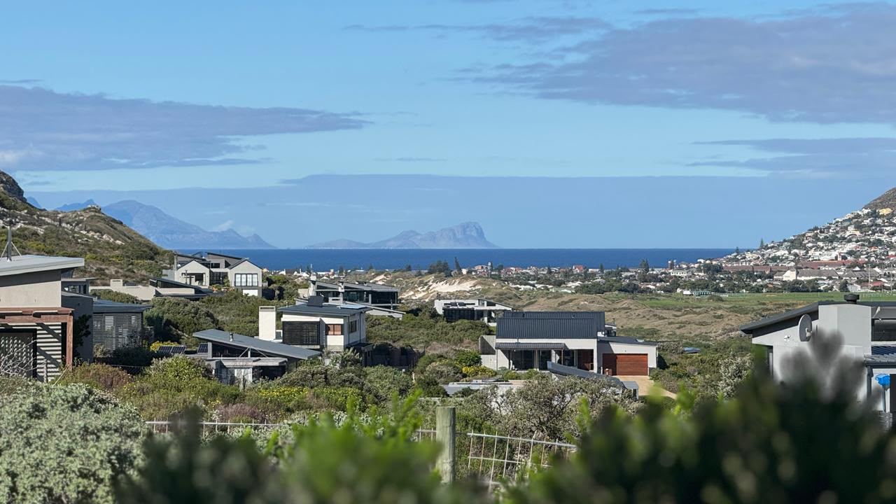 View across Noordhoek towards False Bay